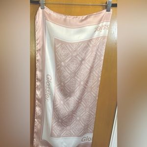 Glossier LIMITED EDITION Pink Scarf
